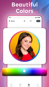 اسکرین شات 5 برنامه Profile Picture Border Frame