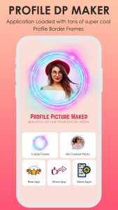 اسکرین شات 1 برنامه Profile Picture Border Frame