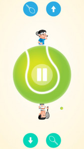 اسکرین شات بازی Circular Tennis 2 Player Games 1