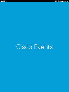 اسکرین شات برنامه Cisco Events 5