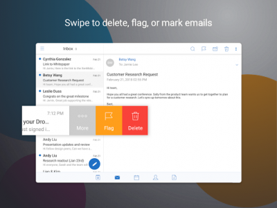 اسکرین شات برنامه Citrix Secure Mail 6
