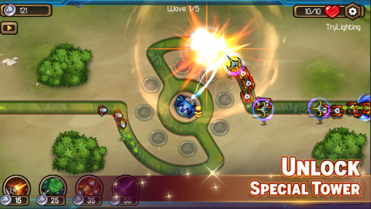 اسکرین شات بازی Tower Defense: Galaxy Legend 7