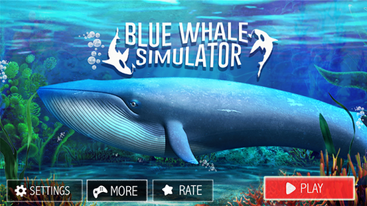 اسکرین شات بازی Blue Whale Simulator - Game 6