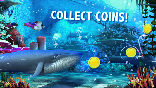 اسکرین شات بازی Blue Whale Simulator - Game 3