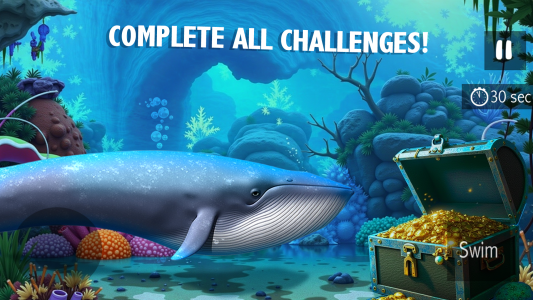 اسکرین شات 2 بازی Blue Whale Simulator - Game