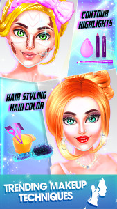اسکرین شات 3 بازی Prom Fashion MakeUp & Dress Up
