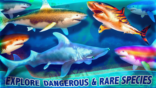 اسکرین شات 2 بازی Real Shark Life - Shark Sim