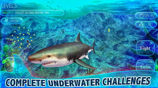 اسکرین شات بازی Real Shark Life - Shark Sim 3