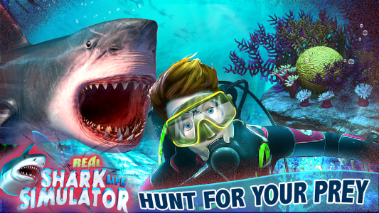 اسکرین شات بازی Real Shark Life - Shark Sim 1