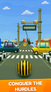 اسکرین شات بازی City Ball Run Game: Ball Games 2