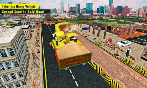 اسکرین شات بازی City Builder Real Road Construction 1