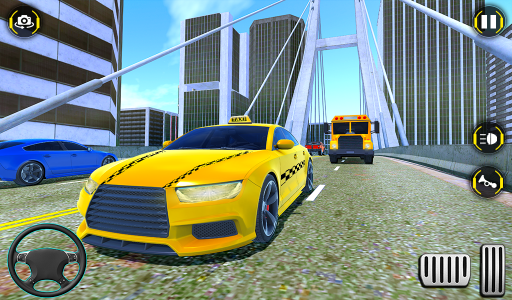 اسکرین شات بازی City Taxi Simulator 2020 - Taxi Cab Driving Games 6