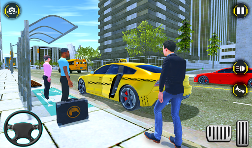 اسکرین شات بازی City Taxi Simulator 2020 - Taxi Cab Driving Games 7