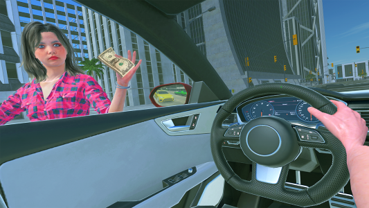 اسکرین شات بازی City Taxi Simulator 2020 - Taxi Cab Driving Games 1
