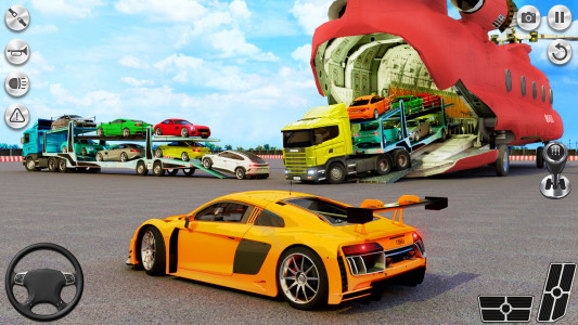 اسکرین شات بازی US Car Transport Truck Games 4