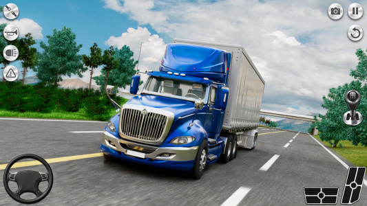 اسکرین شات بازی US Car Transport Truck Games 5