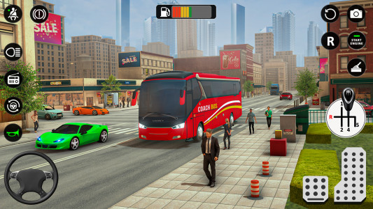 اسکرین شات برنامه Coach Bus Simulator: Bus Games 3