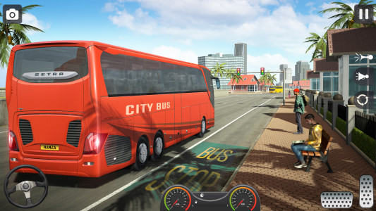 اسکرین شات 4 برنامه Coach Bus Simulator: Bus Games