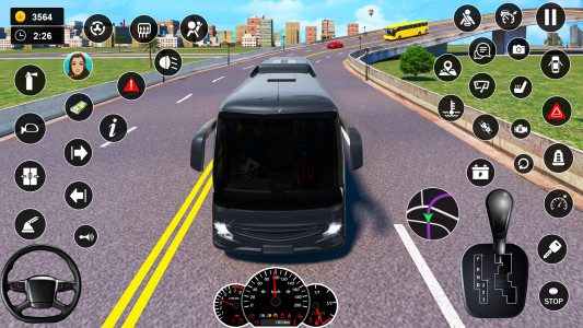 اسکرین شات برنامه Coach Bus Simulator: Bus Games 1