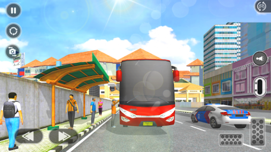 اسکرین شات بازی Public City Coach 3d Driving Bus Simulator 2020 4