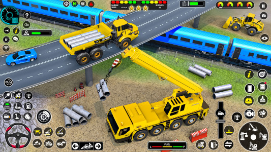 اسکرین شات برنامه City Construction Sim 3d Games 8