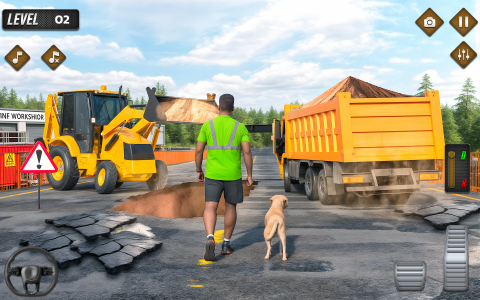 اسکرین شات 3 بازی US Construction Game Simulator