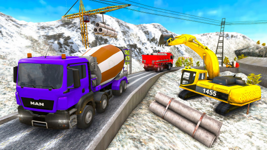 اسکرین شات بازی City Construction: Crane Truck 2