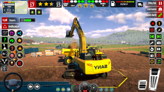 اسکرین شات 1 بازی Advance Construction Jcb Game