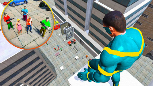اسکرین شات 1 بازی Flying Robot Games: Super Hero