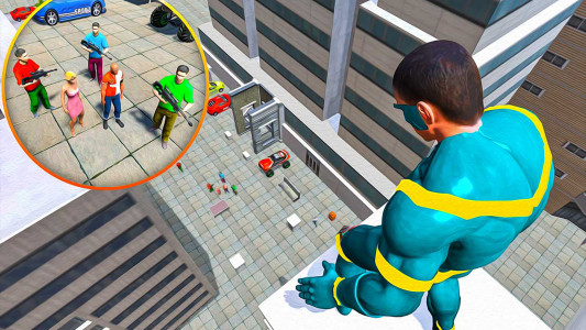 اسکرین شات بازی Flying Robot Games: Super Hero 1