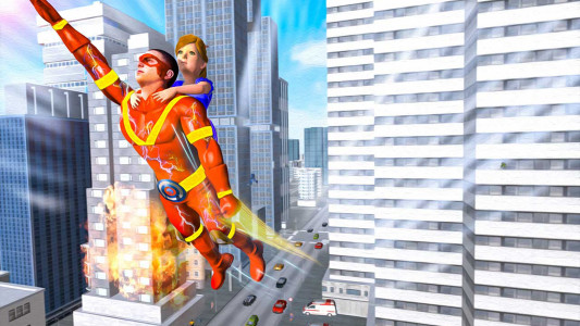 اسکرین شات 5 بازی Flying Robot Games: Super Hero