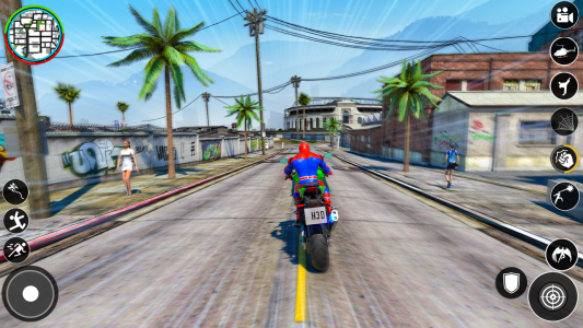 اسکرین شات 4 برنامه Superhero Games- Spider Hero