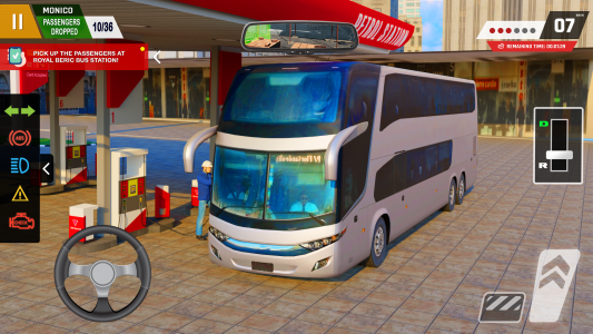 اسکرین شات برنامه City Bus Simulator : Bus Games 4