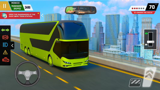 اسکرین شات برنامه City Bus Simulator : Bus Games 3