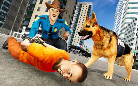 اسکرین شات برنامه Police Dog Chase Prison Escape 4