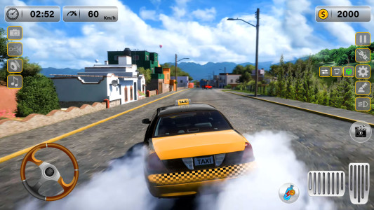 اسکرین شات 2 بازی City Taxi Auto Racer Taxi Game