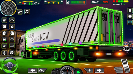 اسکرین شات بازی Truck Simulator: Truck Game GT 3