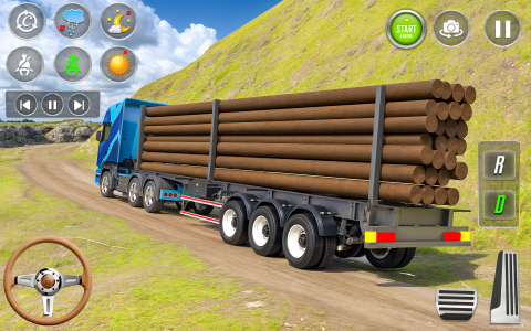اسکرین شات 1 بازی Truck Games: Truck Simulator