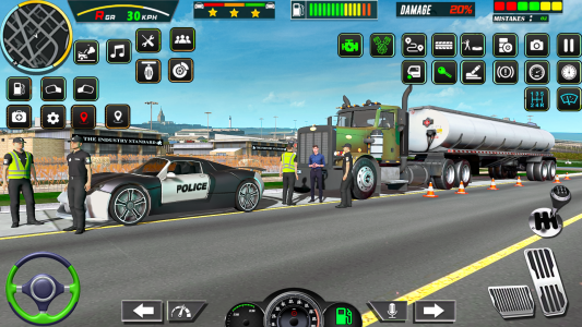 اسکرین شات بازی Truck Simulator: Truck Game GT 6