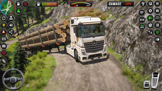 اسکرین شات بازی Truck Simulator: Truck Game GT 2