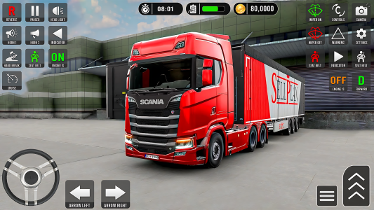 اسکرین شات 6 بازی Truck Simulator 3D: City Truck