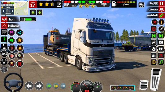 اسکرین شات 3 بازی Truck Simulator 3D: City Truck