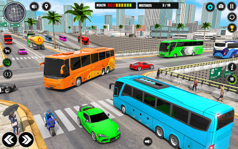 اسکرین شات بازی City Bus Simulator 3D Bus Game 6