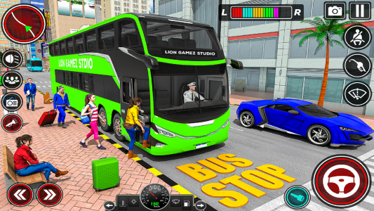 اسکرین شات بازی City Bus Simulator 3D Bus Game 1