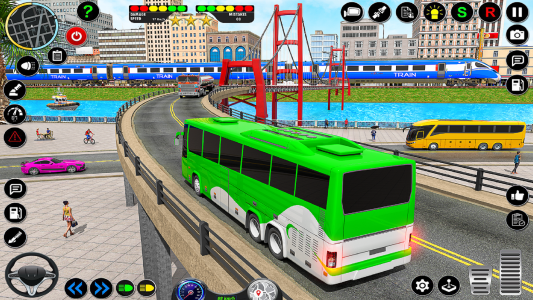 اسکرین شات بازی City Bus Simulator 3D Bus Game 4