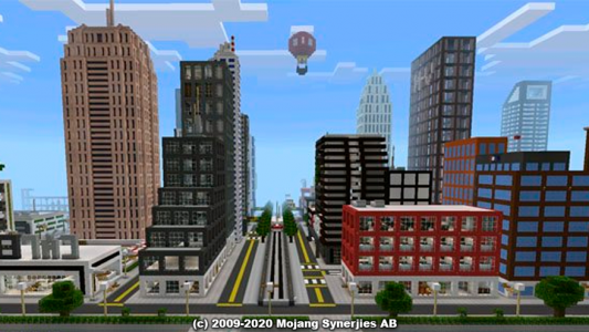 اسکرین شات برنامه City maps for mcpe 3