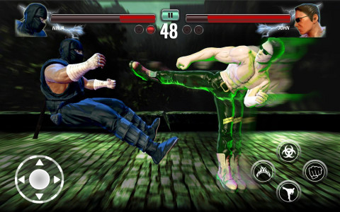اسکرین شات بازی Ninja Games Fighting: Kung Fu 2