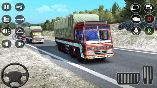 اسکرین شات 4 بازی Indian Cargo Truck Wala Game