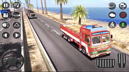 اسکرین شات 2 بازی Indian Cargo Truck Wala Game