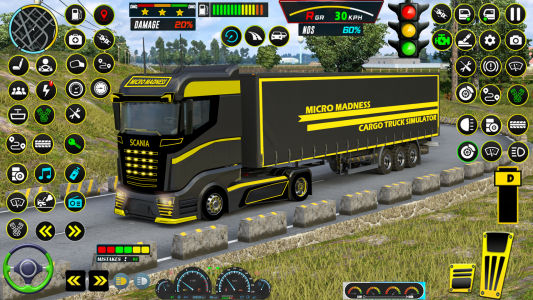 اسکرین شات بازی Cargo Truck Simulator Games 3D 2